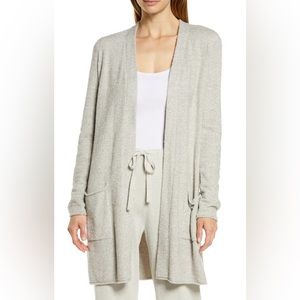 Barefoot Dreams Cozychic Lite Long Cardigan Small